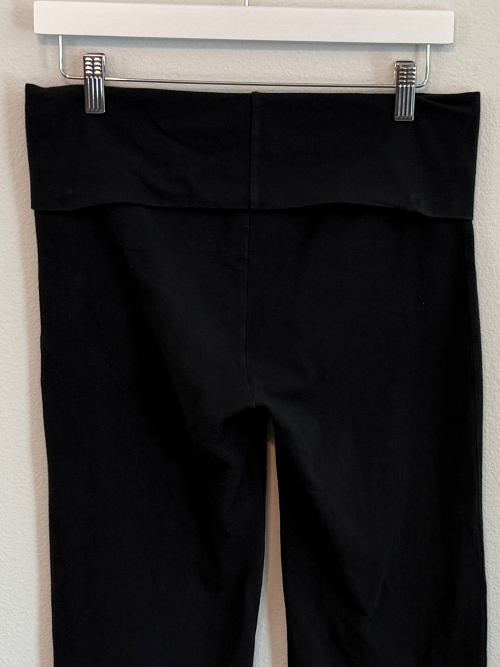 SKIMS Stretch Cotton Jersey Foldover Pants - Picture 4 of 9